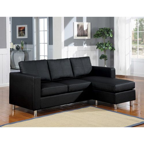 Sectional Sofa For Small Spaces – Homesfeed Intended For Wynne Contemporary Sectional Sofas Black (View 10 of 15)