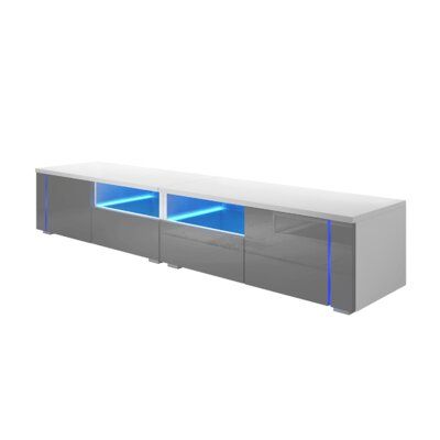 Selsey Living Oxy Tv Stand For Tvs Up To 88" & Reviews In Well Liked Ailiana Tv Stands For Tvs Up To 88" (View 10 of 15)