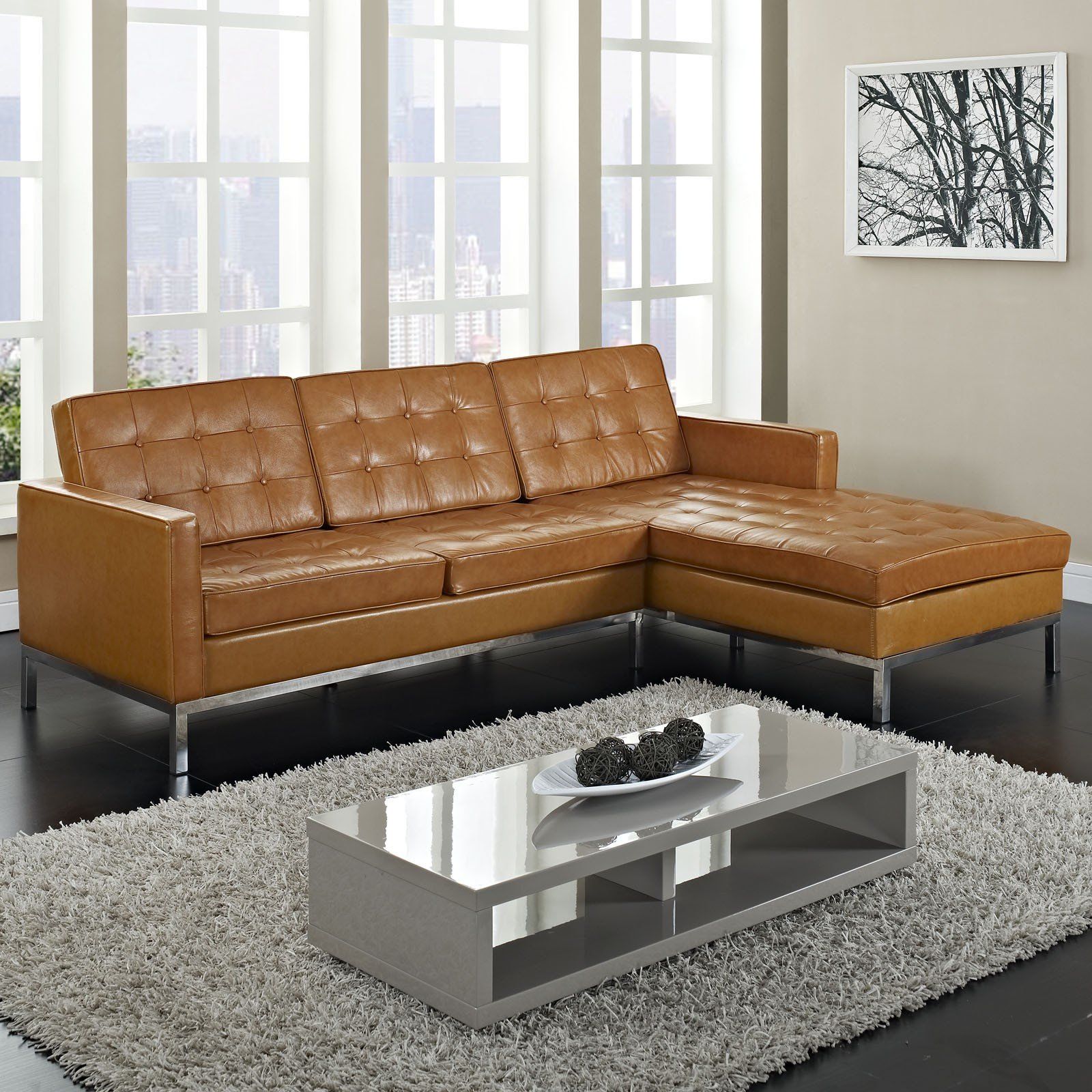 Simple Review About Living Room Furniture: Small Sectional With Regard To Easton Small Space Sectional Futon Sofas (Photo 12 of 15)