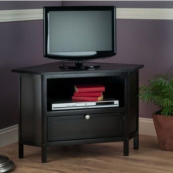 Solid Beech Wood Entertainment Centerswinsome Wood In Current Zena Corner Tv Stands (View 2 of 15)