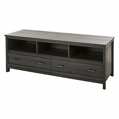 South Shore Exhibit Tv Stand For Tvs Up To 60 In., Gray Intended For Recent Astoria Oak Tv Stands (Photo 15 of 15)