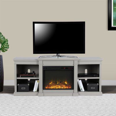 Stowe Tv Stand For Tvs Up To 70" With Electric Fireplace In Best And Newest Hetton Tv Stands For Tvs Up To 70&quot; With Fireplace Included (Photo 1 of 15)