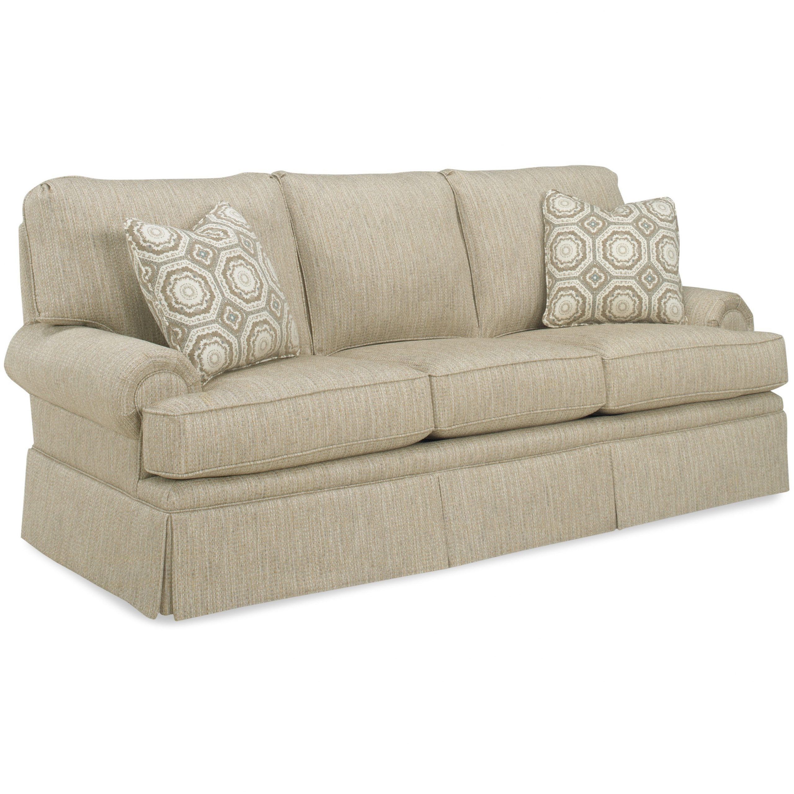 Temple Furniture Winston Sofa With Skirt | Mueller Pertaining To Winston Sofa Sectional Sofas (View 5 of 15)