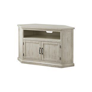 Three Posts Orviston Corner Tv Stand For Tvs Up To 60" In Intended For Trendy Avalene Rustic Farmhouse Corner Tv Stands (View 4 of 15)