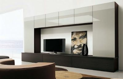 Top 40 Modern Tv Cabinets Designs – Living Room Tv Wall With Regard To Current Tv Stands With Drawer And Cabinets (Photo 14 of 15)