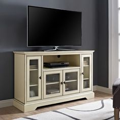 Trendy Bromley White Wide Tv Stands For Tv Stand. Tj Maxx Homegoods (Photo 9 of 15)