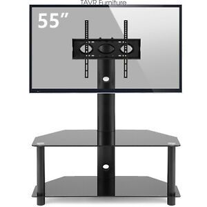 Trendy Paulina Tv Stands For Tvs Up To 32&quot; Throughout Corner Tv Stand With Swivel Mount And Storage Shelves For (View 7 of 15)