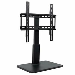 Trendy Swivel Floor Tv Stands Height Adjustable Throughout Dynavista Universal Swivel Tv Stand With Mount (View 13 of 15)