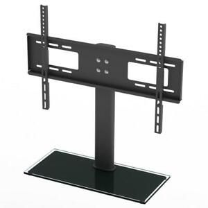 Tv Stand Base Universal Swivel Mount And Height Adjustable Throughout Most Recently Released Modern Floor Tv Stands With Swivel Metal Mount (View 5 of 15)