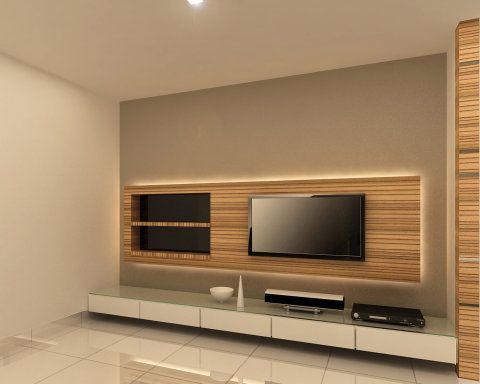 Tv Stand Decor Within Preferred Modern Black Tabletop Tv Stands (View 7 of 15)