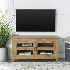 Tv Stand Entertainment Console Media Corner Storage With Regard To Most Recent Scandi 2 Drawer White Tv Media Unit Stands (Photo 5 of 15)