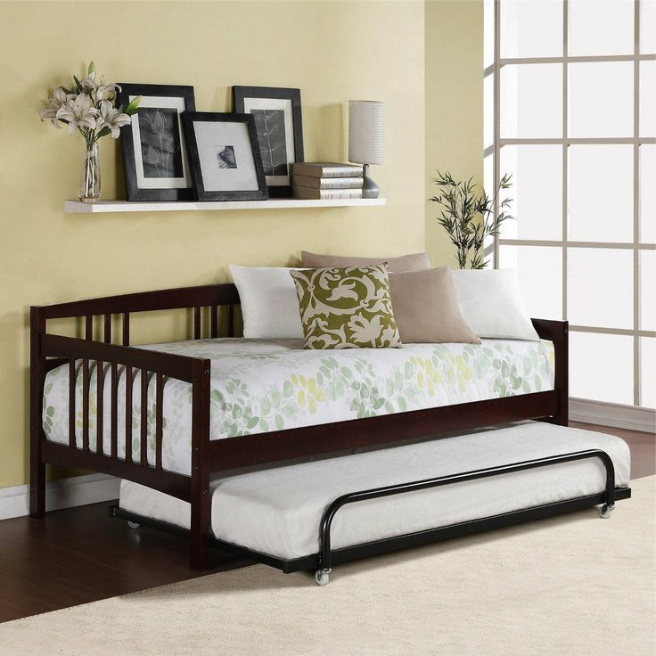 Twin Day Bed Sofa Bed Combo Guest Room Furniture Trundle Pertaining To Twin Nancy Sectional Sofa Beds With Storage (View 5 of 15)
