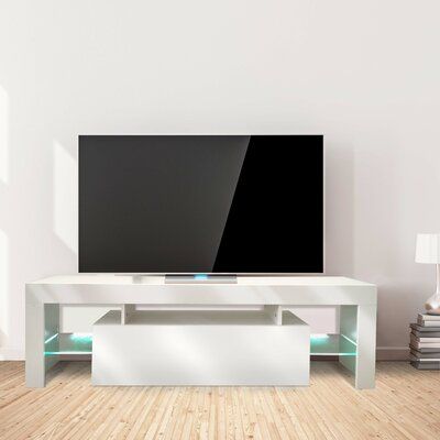 Wade Logan Demello Tv Stand For Tvs Up To 60" & Reviews With Regard To Newest Logan Tv Stands (Photo 8 of 15)