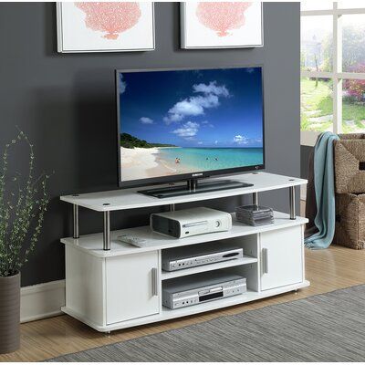 Wayfair With Regard To Best And Newest Wood Corner Storage Console Tv Stands For Tvs Up To 55" White (View 13 of 15)