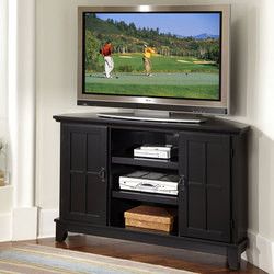 Well Known Corner Entertainment Tv Stands With Entertainment Centers – Home Styles Arts & Crafts Corner (View 11 of 15)