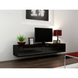 Well Known Galicia 180Cm Led Wide Wall Tv Unit Stands Within Bmf Vigo Tv Floating Wall Mountable Unit High Gloss Fronts (View 4 of 15)