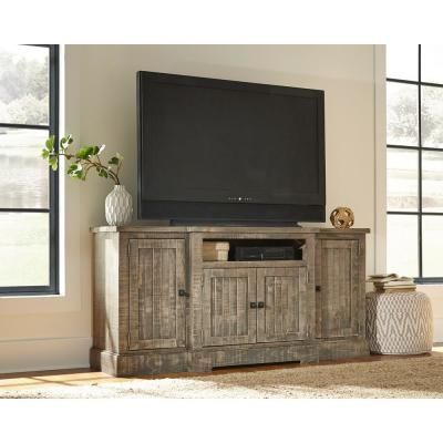 Well Known Giltner Solid Wood Tv Stands For Tvs Up To 65" With Regard To Progressive Furniture Meadow 72 In (View 11 of 15)