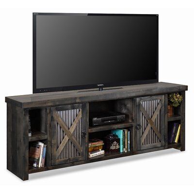 Well Known Miconia Solid Wood Tv Stands For Tvs Up To 70" Throughout No Assembly Required Tv Stand Tv Stands & Entertainment (View 6 of 15)