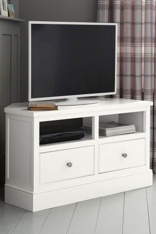Well Known Scandi 2 Drawer White Tv Media Unit Stands With Regard To Corner Media Units – Ideas On Foter (View 2 of 15)