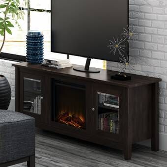 Whittier Tv Stand For Tvs Up To 65" With Electric In Popular Calea Tv Stands For Tvs Up To 65" (View 8 of 15)