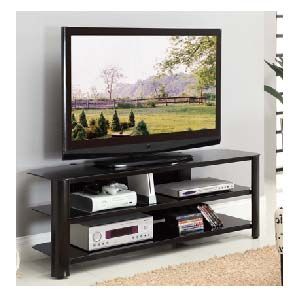 Widely Used Adayah Tv Stands For Tvs Up To 60&quot; In Innovex Oxford Series 60 Inch Flat Screen Tv Stand Black (View 4 of 15)