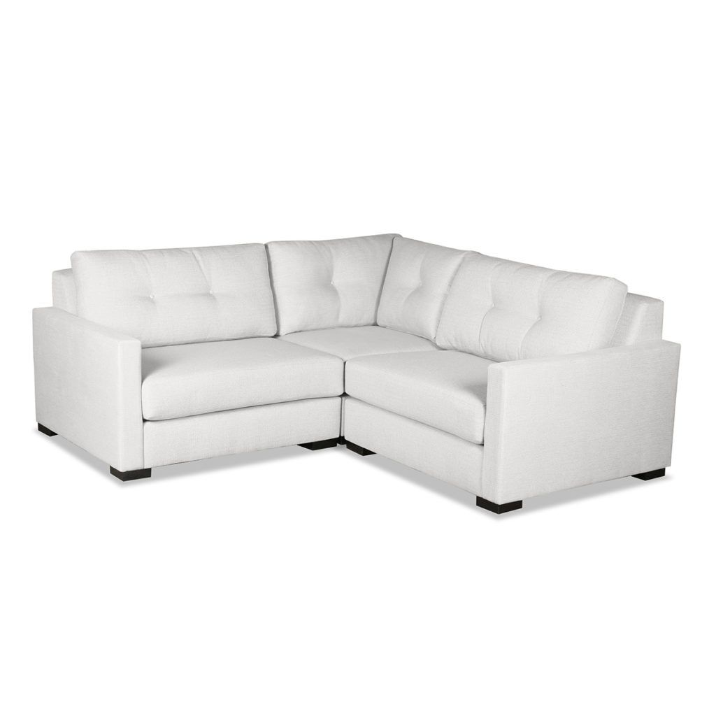 Wilton Buttoned Modular Sectional Right And Left Arms L Pertaining To Wilton Fabric Sectional Sofas (Photo 8 of 15)