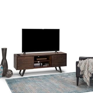 Wyndenhall Tierney Solid Hardwood 60 Inch Wide Mid Century Within Most Current Miconia Solid Wood Tv Stands For Tvs Up To 70&quot; (View 7 of 15)
