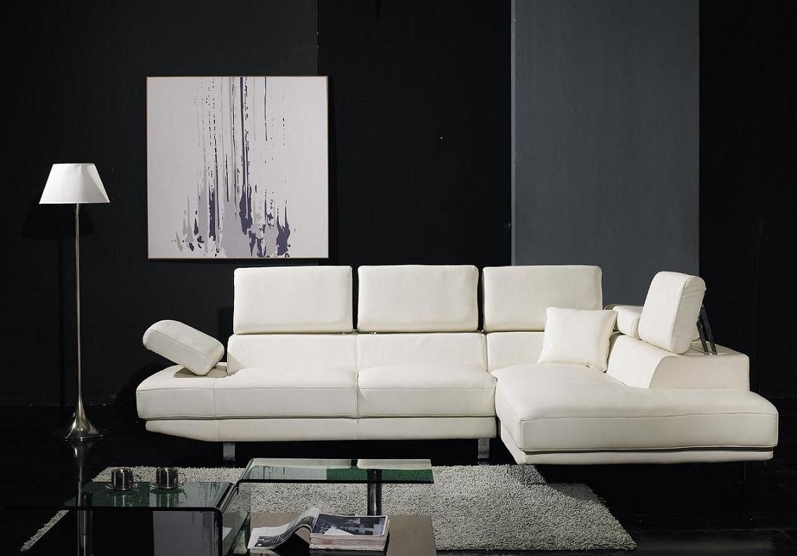 Yil T60 Ultra Modern Sectional Sofa | Black Design Co With Wynne Contemporary Sectional Sofas Black (View 8 of 15)