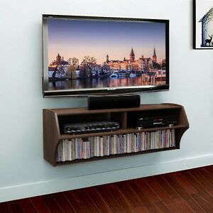 2017 Bari 160 Wall Mounted Floating 63&quot; Tv Stands For Umax Floating Tv Stand Wall Mounted Media Console With (View 25 of 34)