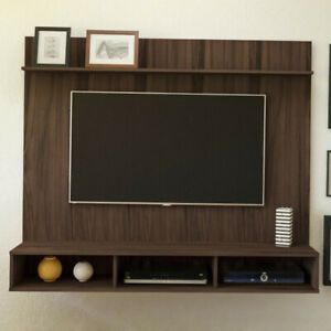 Entertainment Center Brown Floating Tv Stand 65 Inch For 2018 Bari 160 Wall Mounted Floating 63&quot; Tv Stands (Photo 11 of 34)