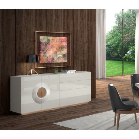 Merida Luxury Bespoke Sideboard With Optional Lighting Within Most Up To Date Miami 200 Modern 79&quot; Tv Stands High Gloss Front (Photo 6 of 11)