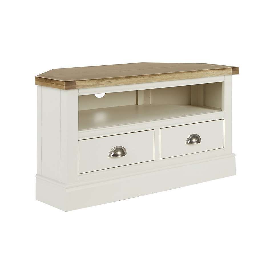 Most Recently Released Compton Ivory Large Tv Stands Regarding Compton Ivory Corner Tv Stand (View 4 of 11)