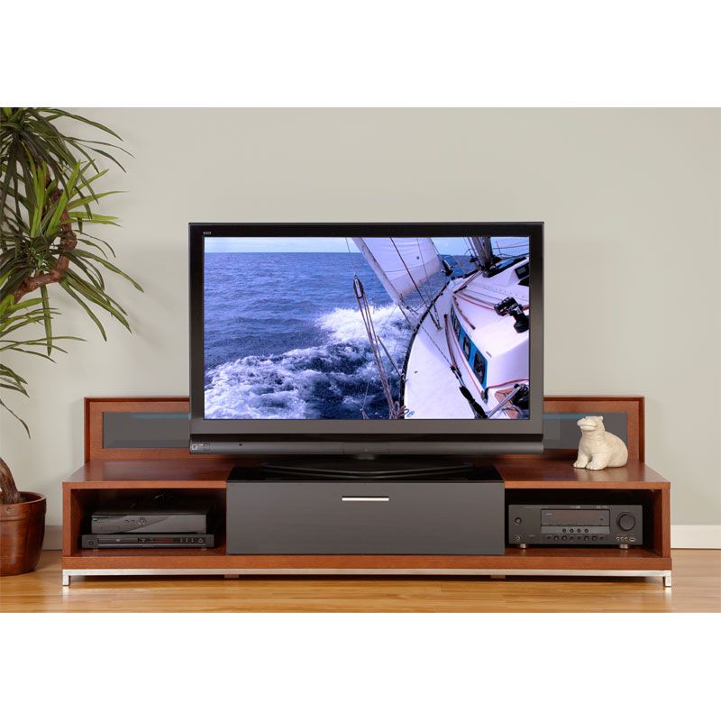 Most Recently Released Covent Tv Stands Regarding Plateau Valencia Series Backlit Modern Wood Tv Stand For (View 19 of 20)