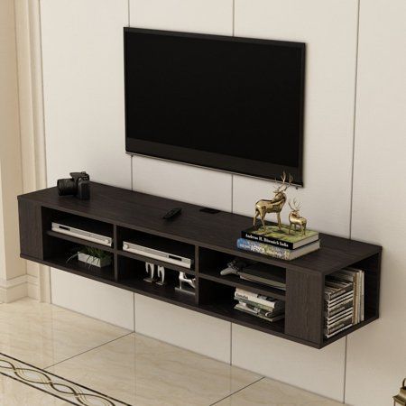 Most Up To Date Bari 160 Wall Mounted Floating 63&quot; Tv Stands Inside Wall Mounted Media Console,floating Tv Stand Component (Photo 2 of 34)