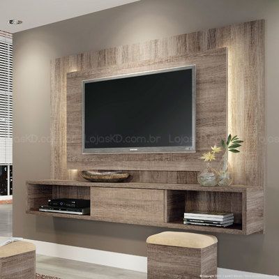 Pin On Painel Tv Pertaining To Most Recent Wall Mounted Floating Tv Stands (View 27 of 34)
