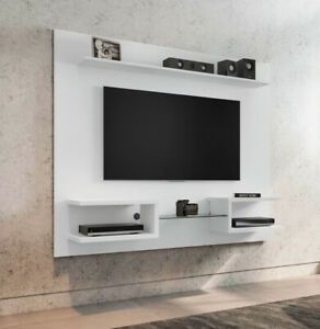 Well Liked Bari 160 Wall Mounted Floating 63&quot; Tv Stands In Tv Stand White Gloss Floating Wall Mounted Media Console (View 4 of 34)