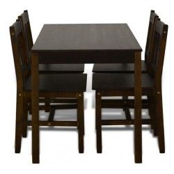 5 Piece Dining Table Set| Home Design Lahore With Regard To Light Brown Round Dining Tables (View 5 of 15)