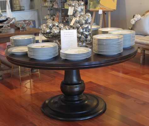 60 Inch Round Ash Pedestal Table Which Can Be Made With In Dark Brown Round Dining Tables (View 15 of 15)