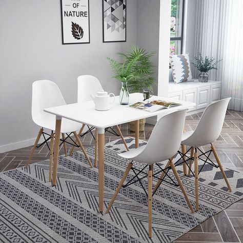 8 Dining Table And 4 Chairs Ideas In 2020 | Dining Table Within White And Black Dining Tables (View 8 of 15)
