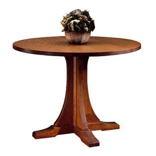 89 714 42 Round Pedestal Table Wood Species: Oak Inside Round Pedestal Dining Tables With One Leaf (View 10 of 15)