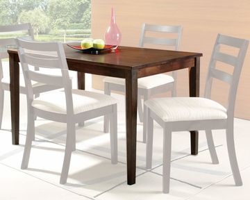 Acme Dining Table In Dark Oak Finish Tacoma Ac00867 With Regard To Dark Oak Wood Dining Tables (View 3 of 15)