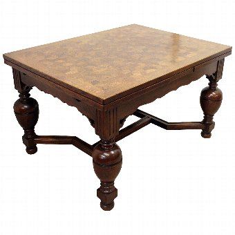 Antique French Oak Pull Out Dining Table | Antiques.co (View 7 of 15)