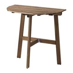 Askholmen Table For Wall, Outdoor – Folding Gray Brown With Regard To Light Brown Dining Tables (View 1 of 15)