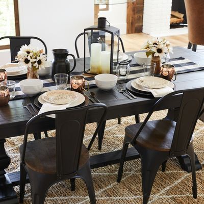 Bradding Black Dining Tables | Pier 1 | Black Wood Dining For Dark Hazelnut Dining Tables (View 15 of 15)
