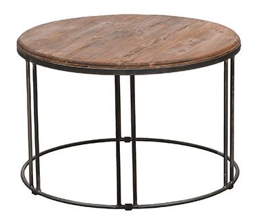Coffee Tables – Renaissance Home | Coffee Table, Round In Reclaimed Teak And Cast Iron Round Dining Tables (View 8 of 15)