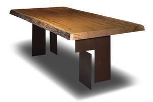 Contemporary Table – Jacaranda – Rotsen Furniture – Wooden Pertaining To Natural Rectangle Dining Tables (View 6 of 15)