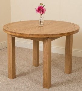 Edmonton Solid Oak Extending Oval Dining Table With 4 With Light Brown Dining Tables (View 3 of 15)
