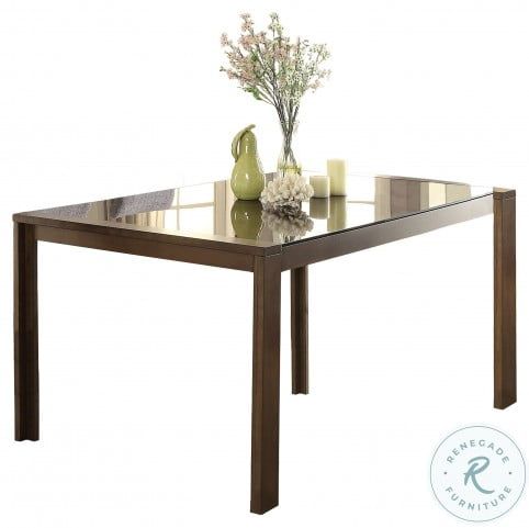 Fielding Brown Dining Table From Homelegance | Coleman In Brown Dining Tables (View 2 of 15)
