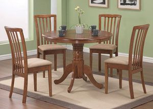 Furniture Warehouse – Augusta, Ga Brannan Light Brown For Vintage Brown 48 Inch Round Dining Tables (View 2 of 15)