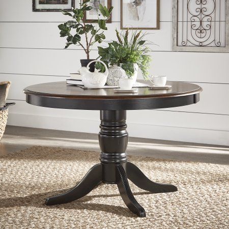 Home In 2020 | 48 Round Dining Table, Round Dining, Dining With Regard To Vintage Brown Round Dining Tables (View 1 of 15)